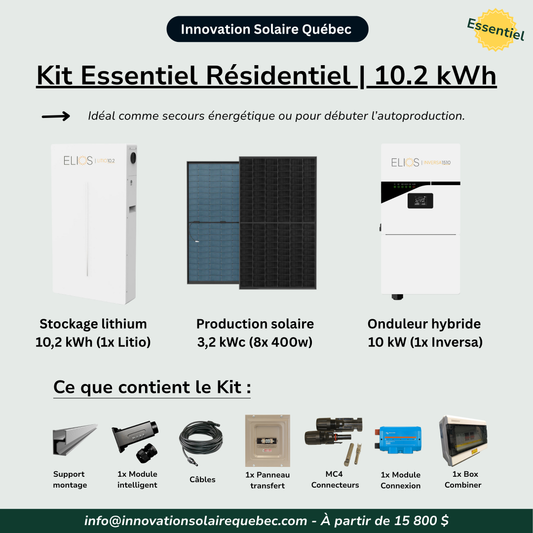 Essentiel Résidentiel | 10.2 kWh